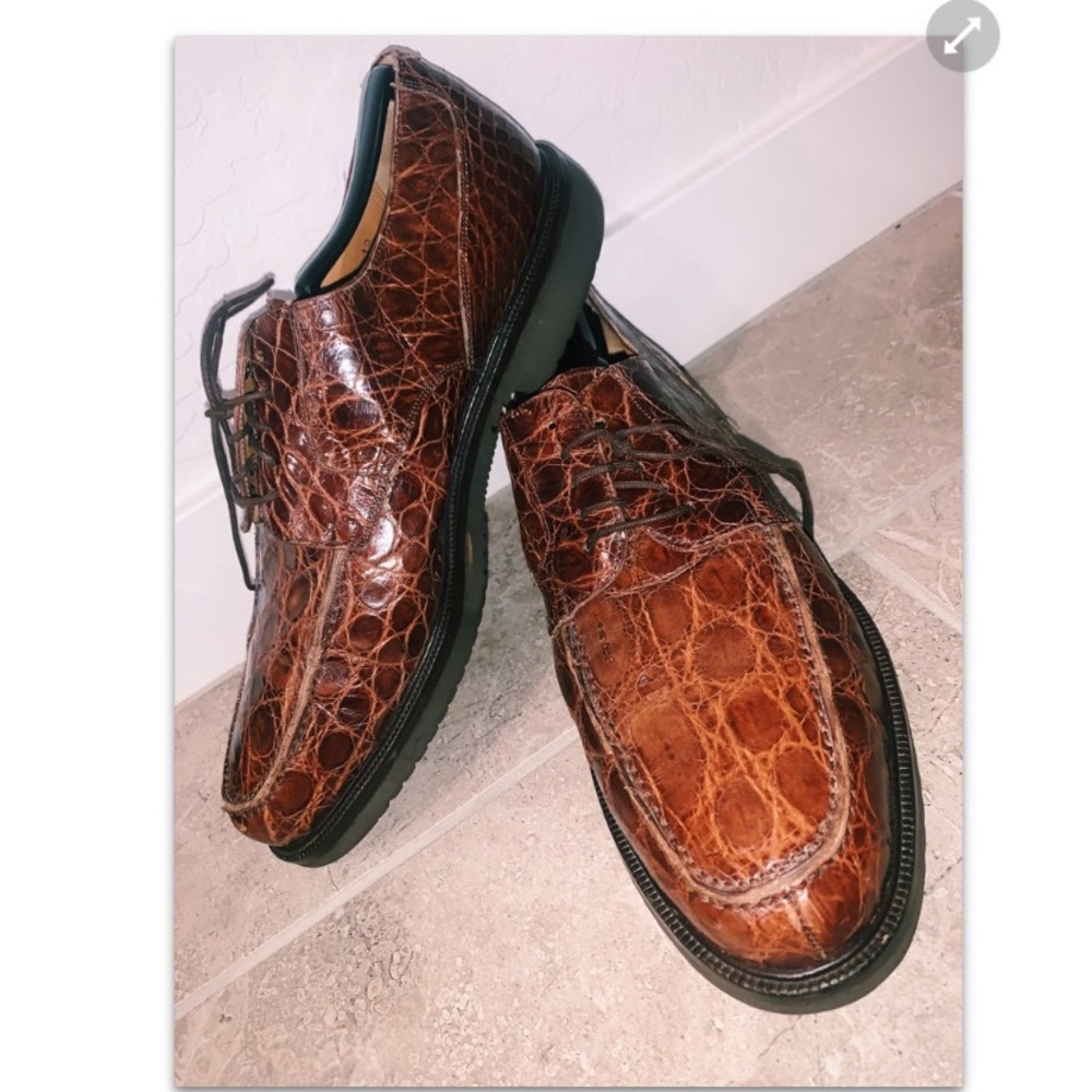 Brand new crocodile mezlan men’s shoe